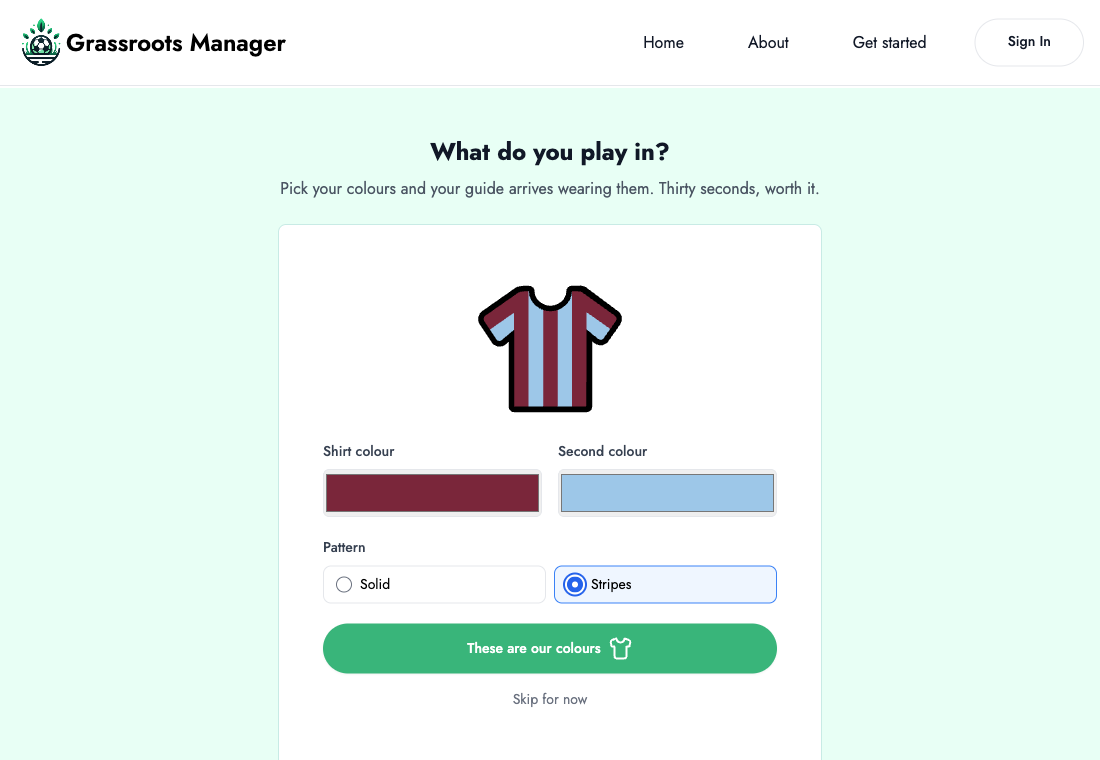What do you play in?